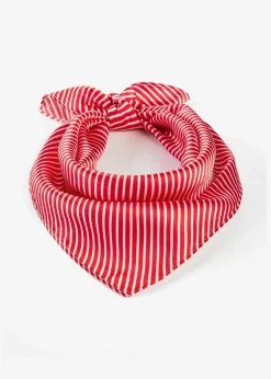 bonprix Foulard rayé en velours éponge|Femme Écharpes & Foulards