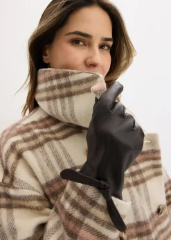 Femme bonprix Gants & Manchettes|Gants en cuir