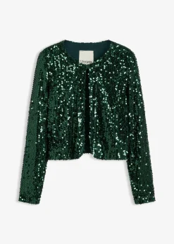 bonprix Gilet à sequins|Femme Vestes & Manteaux