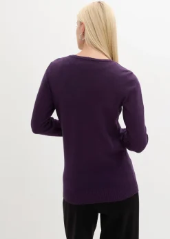 Femme bonprix Maille|Basiques|Gilet ajusté en fine maille