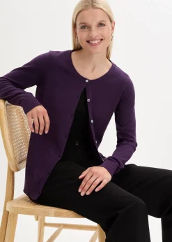 Femme bonprix Maille|Basiques|Gilet ajusté en fine maille