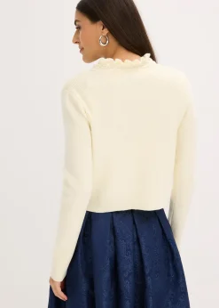 bonprix Gilet bavarois en maille|Femme Pulls & Gilets