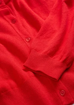 Femme bonprix Maille|Premium|Gilet court en maille coton et soie