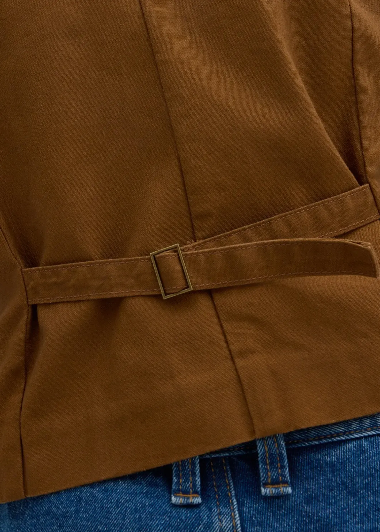 bonprix Gilet de costume en toile de coton|Homme Vestes