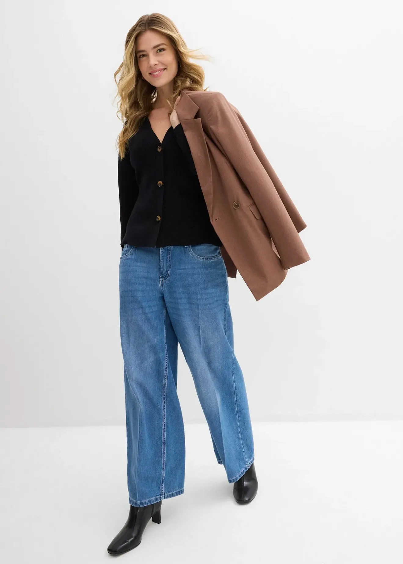 bonprix Gilet en fine maille|Femme Maille|Pulls & Gilets