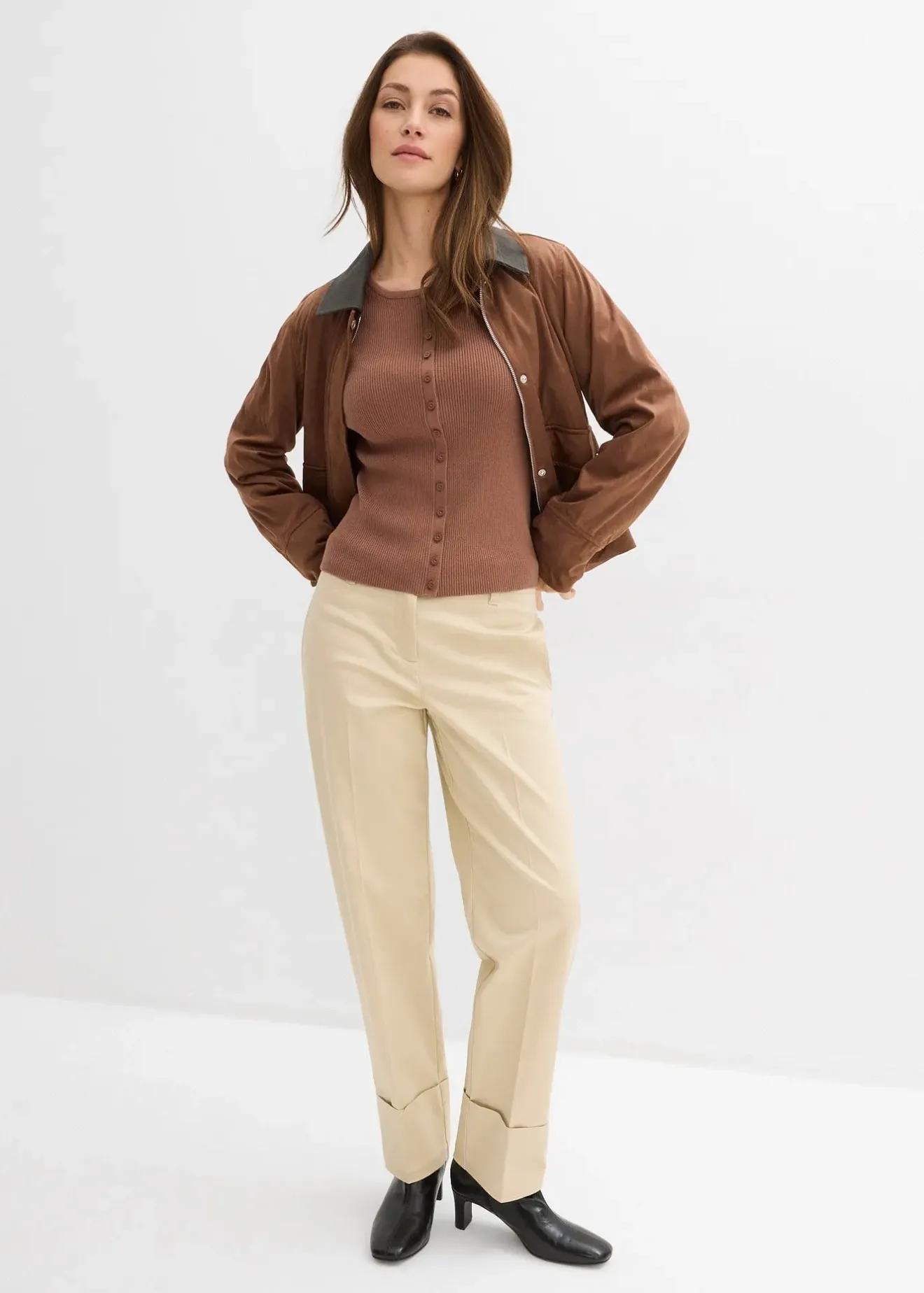 bonprix Gilet en fine maille|Femme Maille|Pulls & Gilets