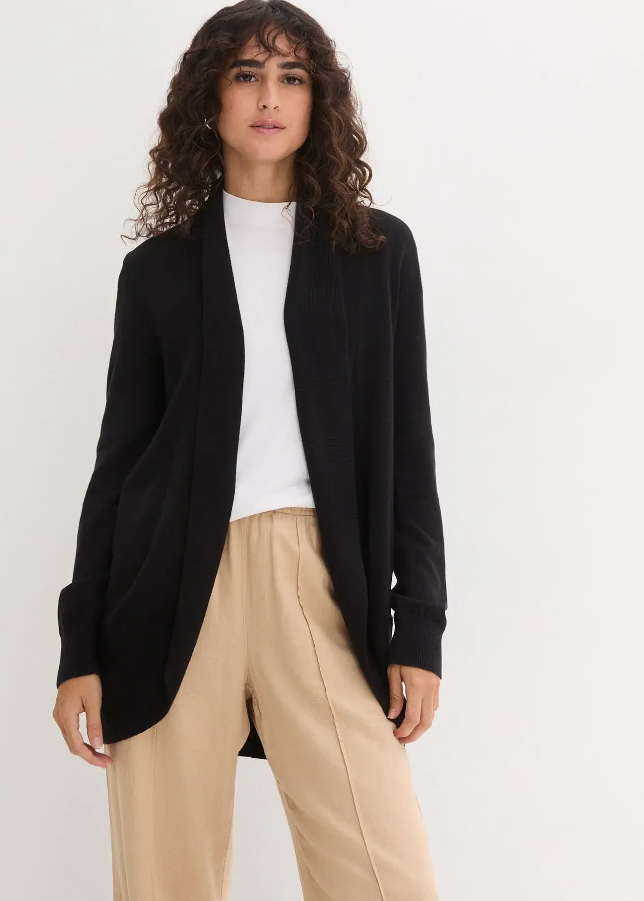 Femme bonprix Maille|Basiques|Gilet en fine maille