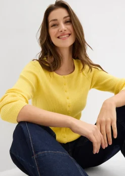 bonprix Gilet en fine maille|Femme Maille|Pulls & Gilets