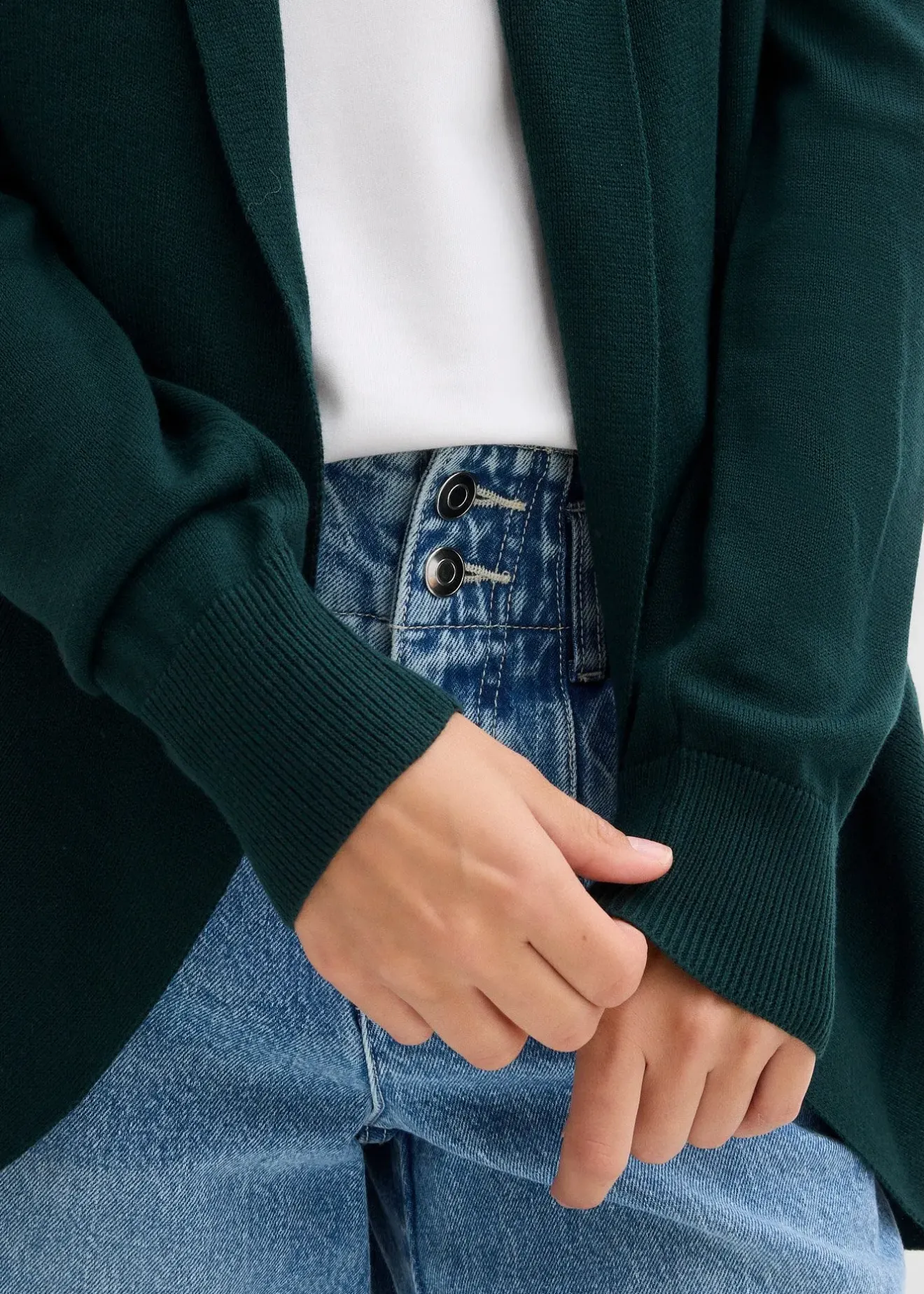 Femme bonprix Maille|Basiques|Gilet en fine maille