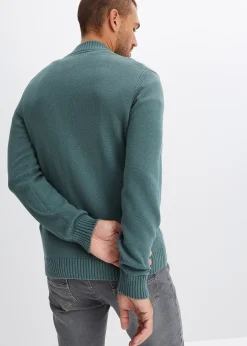 Homme bonprix Pulls & Gilets|Gilet en fine maille 100% coton