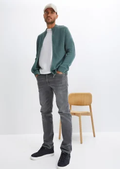 Homme bonprix Pulls & Gilets|Gilet en fine maille 100% coton