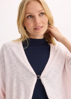 bonprix Gilet en fine maille 100% coton|Femme Maille|Pulls & Gilets