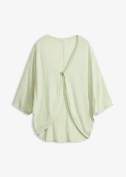 bonprix Gilet en fine maille 100% coton|Femme Maille|Pulls & Gilets