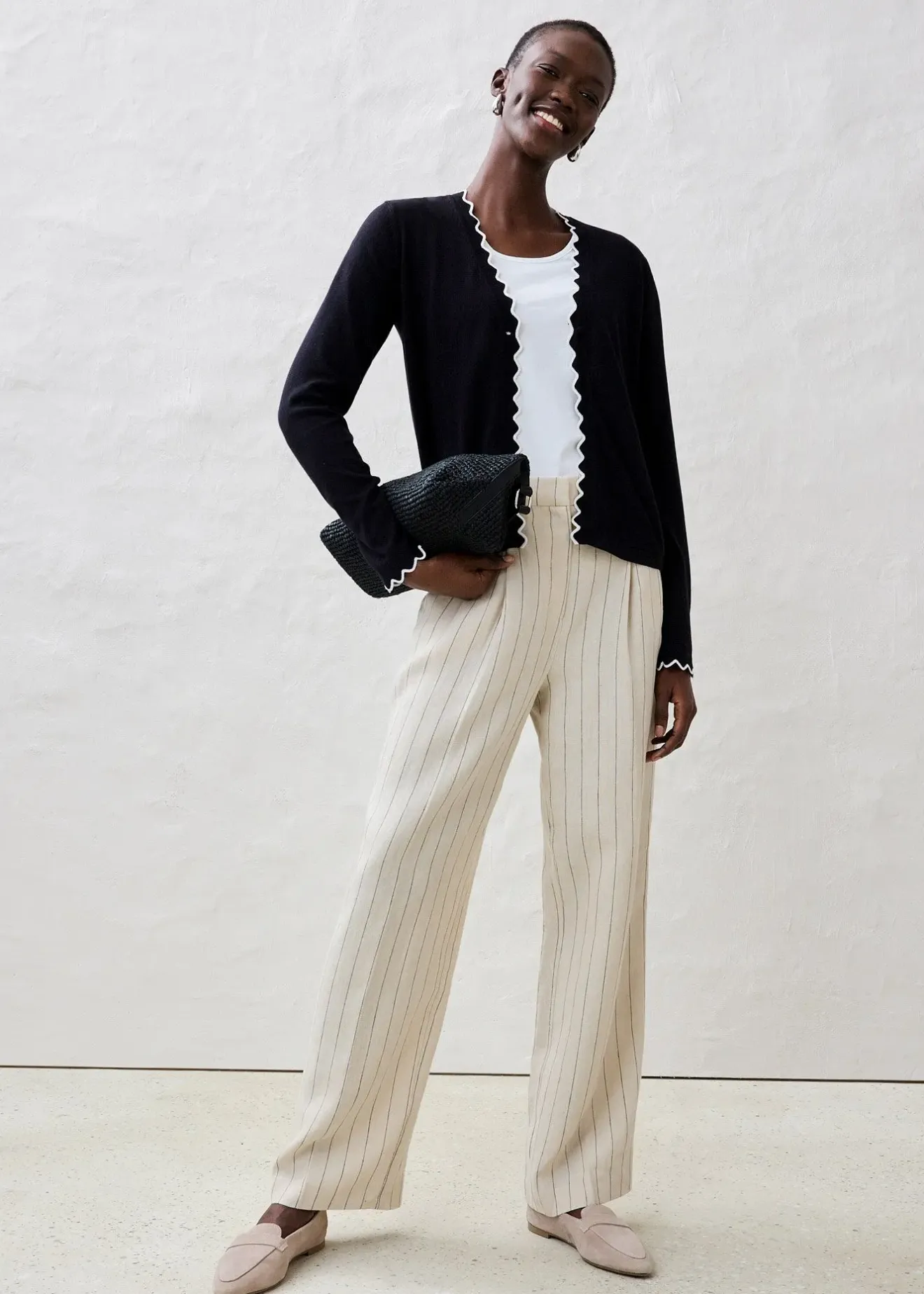 bonprix Gilet en fine maille contenant de la soie|Femme Maille|Premium