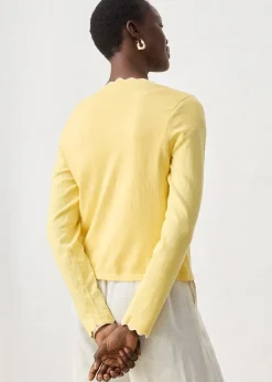 Femme bonprix Maille|Premium|Gilet en fine maille contenant de la soie