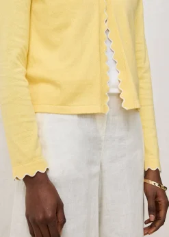 Femme bonprix Maille|Premium|Gilet en fine maille contenant de la soie