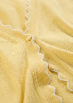 Femme bonprix Maille|Premium|Gilet en fine maille contenant de la soie