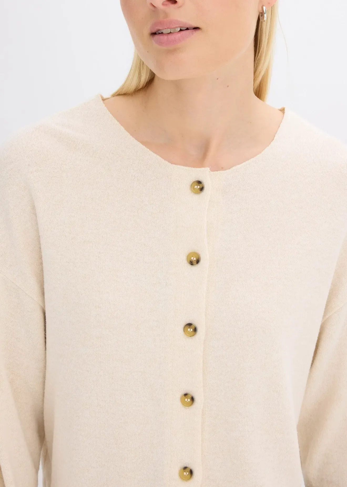 bonprix Gilet en fine maille côtelée|Femme Maille|Pulls & Gilets