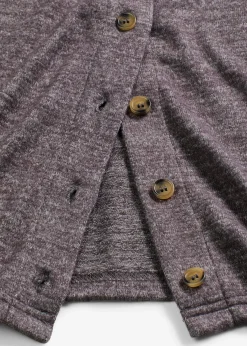 bonprix Gilet en fine maille côtelée|Femme Maille|Pulls & Gilets