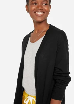 bonprix Gilet en fine maille de coton|Femme Maille|Basiques