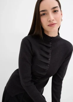 Femme bonprix Maille|Pulls & Gilets|Gilet en fine maille de viscose mélangée