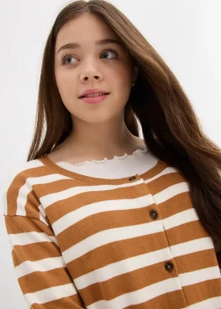 bonprix Gilet en fine maille de viscose mélangée|Enfant Vêtements Enfant|Filles 9-16 Ans·Pulls & Sweats