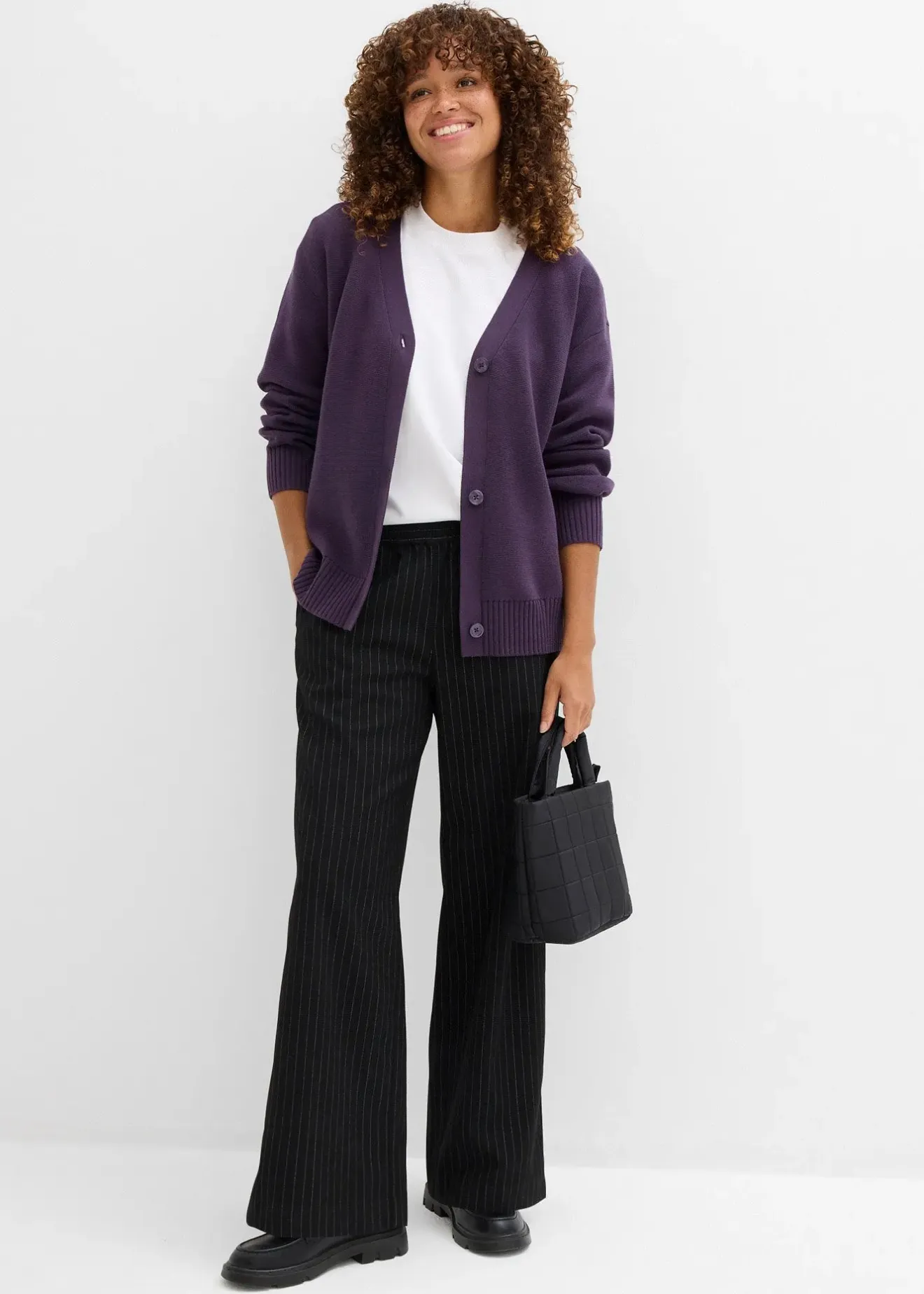 bonprix Gilet en fine maille milano|Femme Maille|Basiques