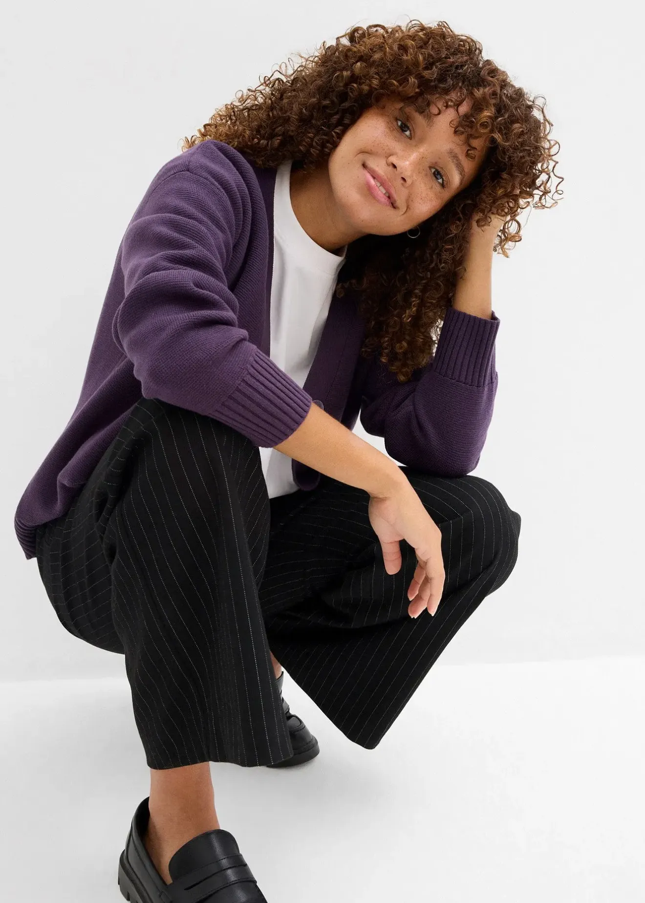 bonprix Gilet en fine maille milano|Femme Maille|Basiques