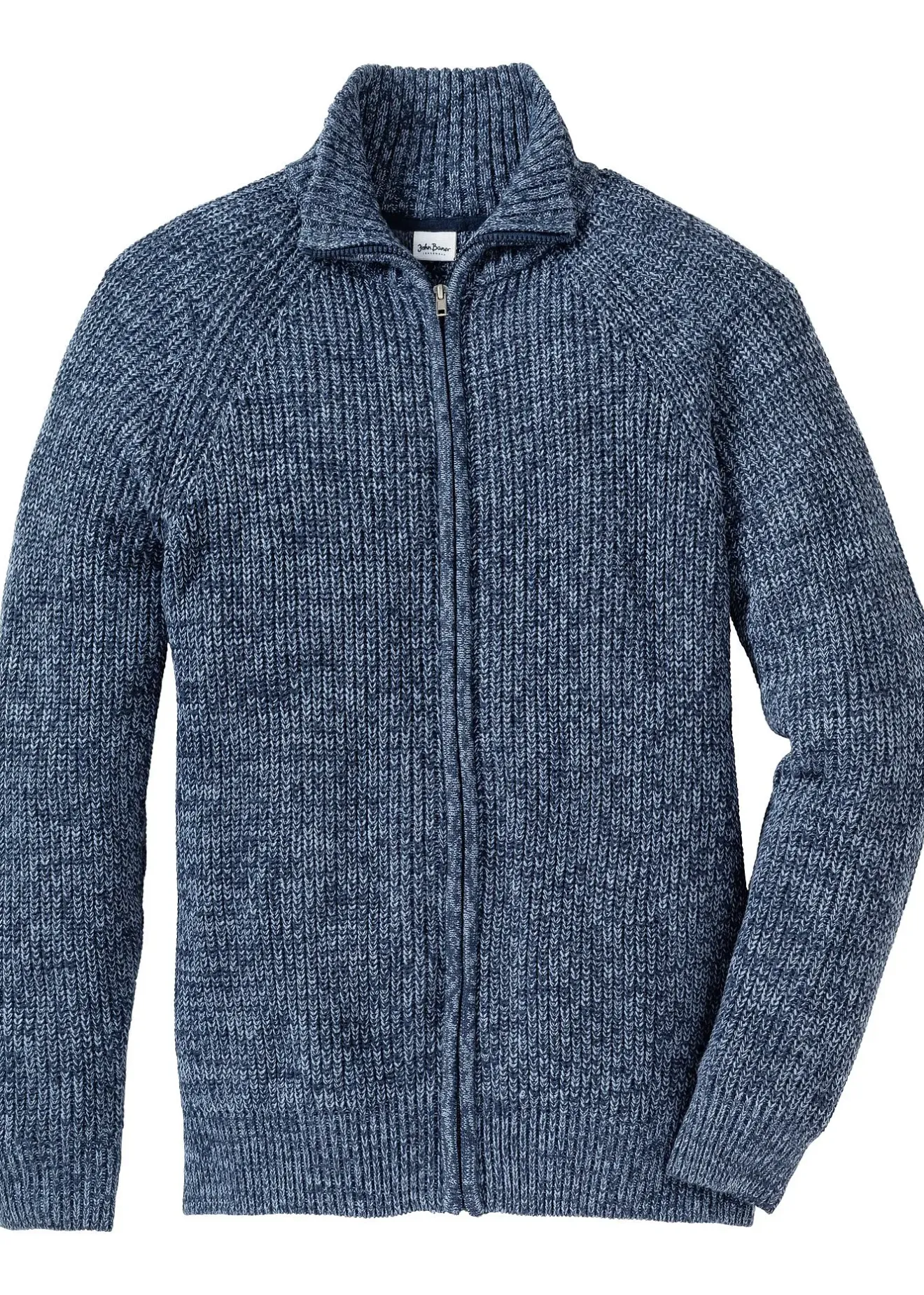 bonprix Gilet en grosse maille côtelée avec coton|Homme Pulls & Gilets