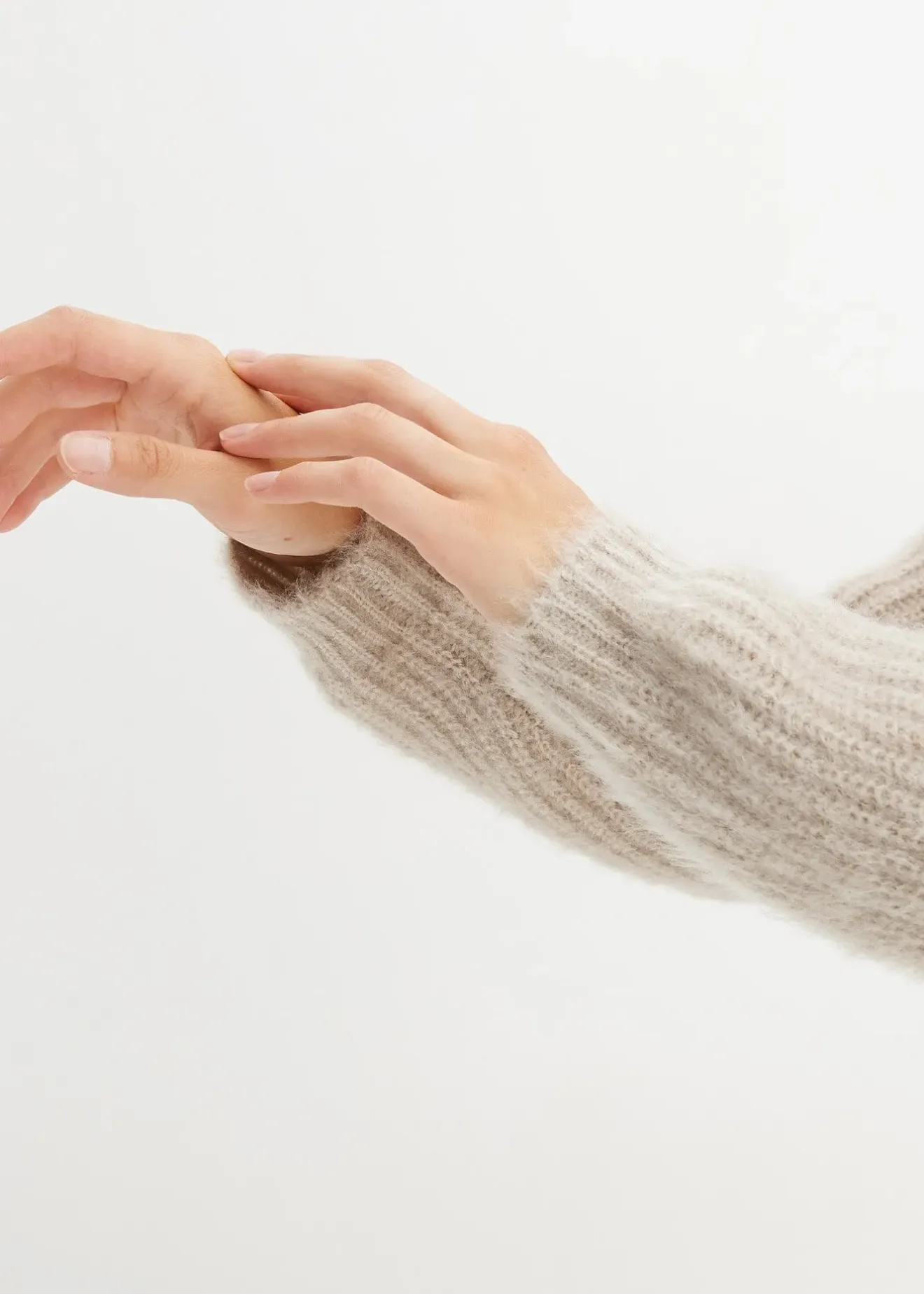 bonprix Gilet en grosse maille côtelée brillante|Femme Maille|Pulls & Gilets