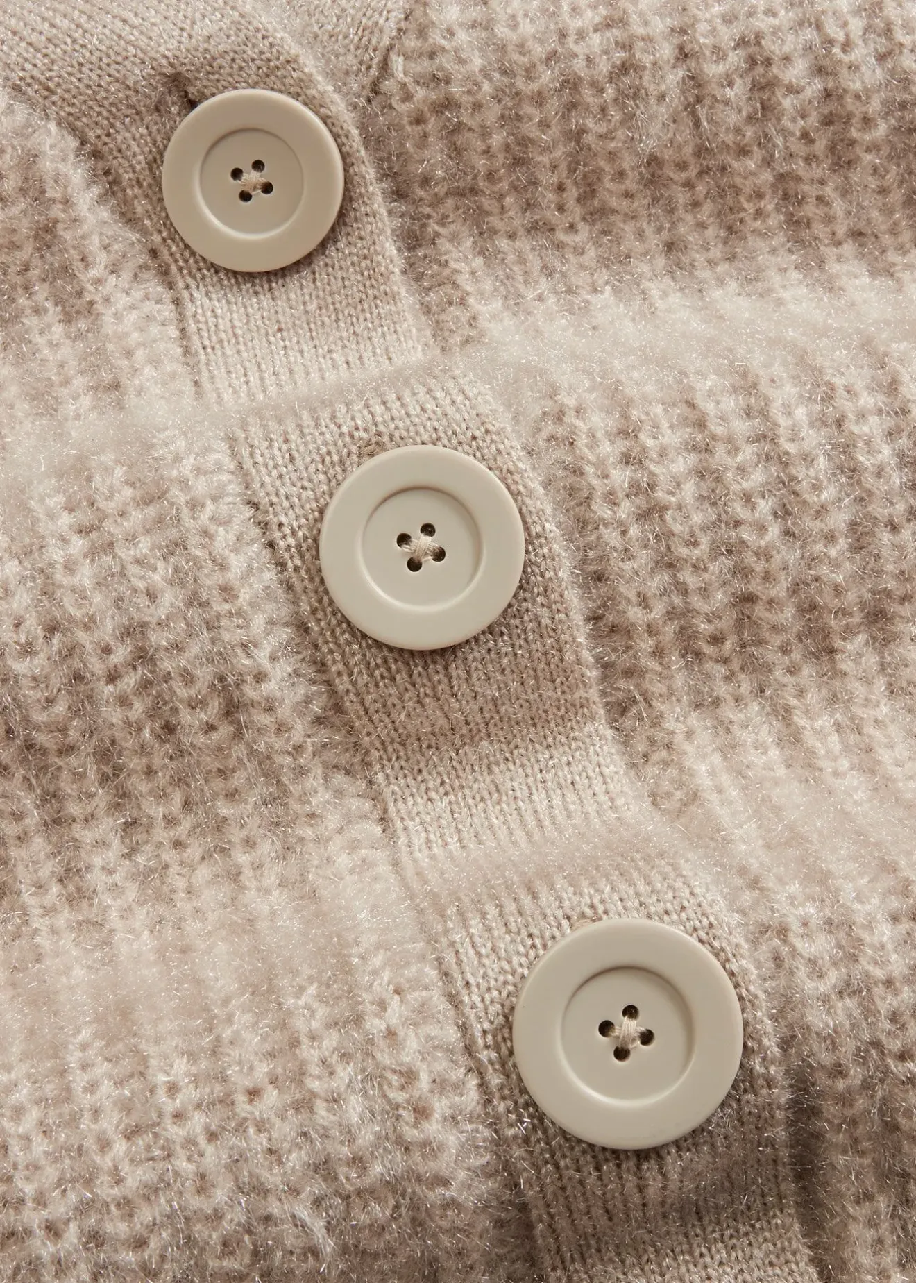 bonprix Gilet en grosse maille côtelée brillante|Femme Maille|Pulls & Gilets