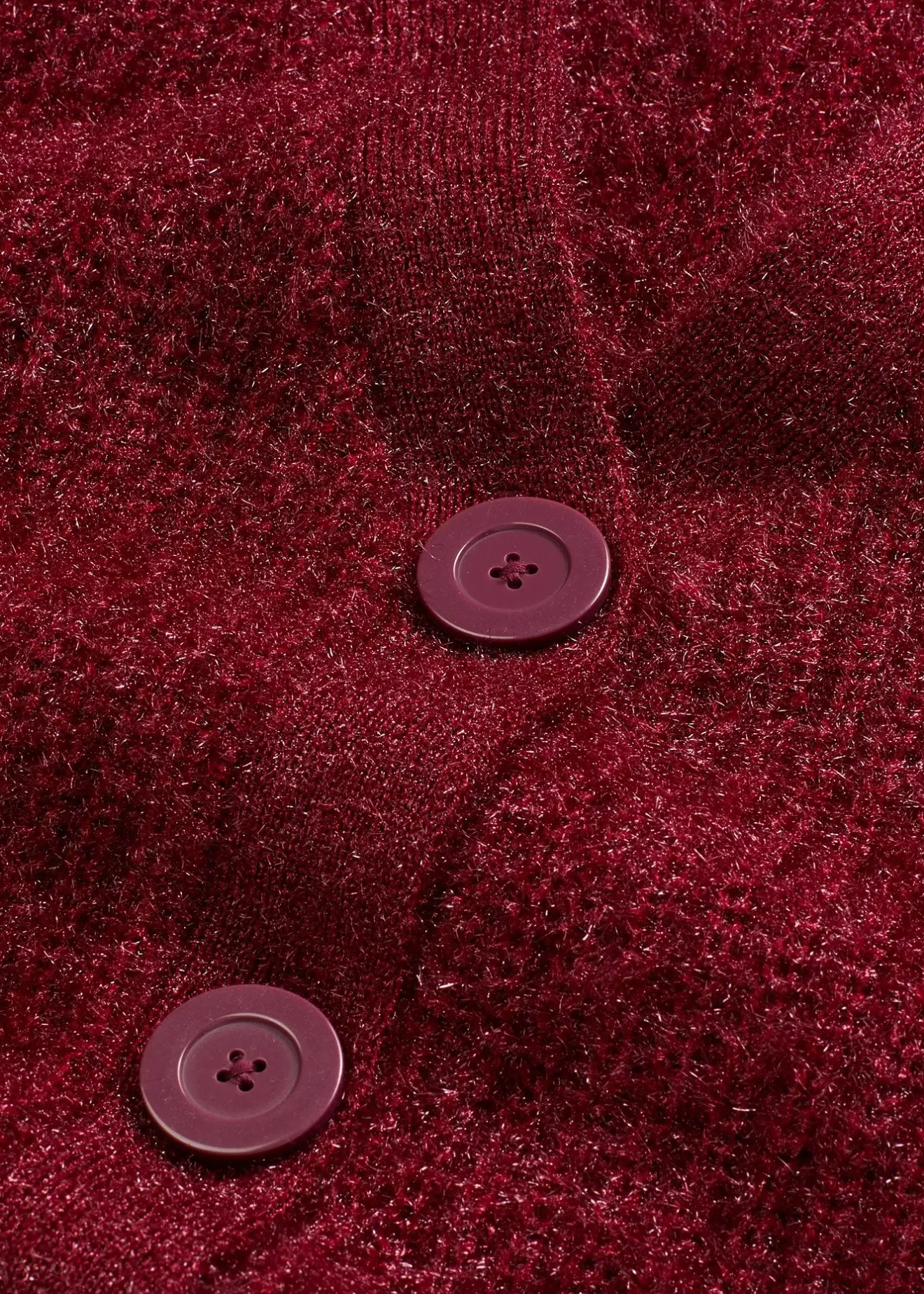 Femme bonprix Maille|Pulls & Gilets|Gilet en grosse maille côtelée brillante