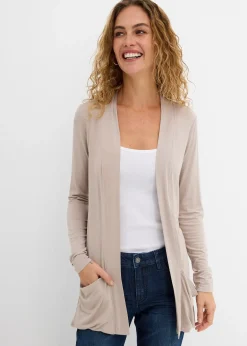 Femme bonprix Basiques|T-Shirts & Tops|Gilet en jersey doux