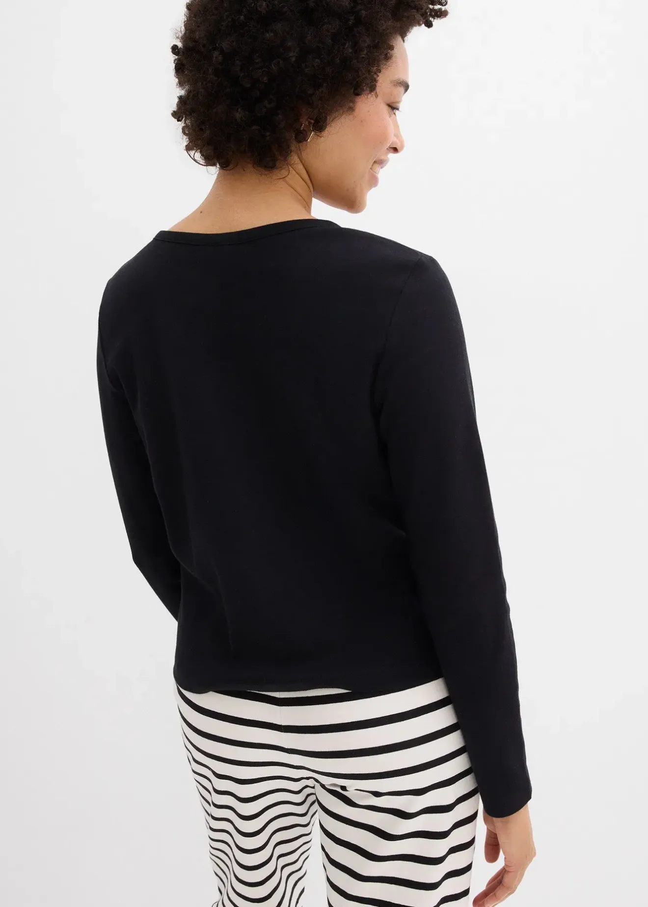 bonprix Gilet en jersey épais 100% coton|Femme Basiques|T-Shirts & Tops