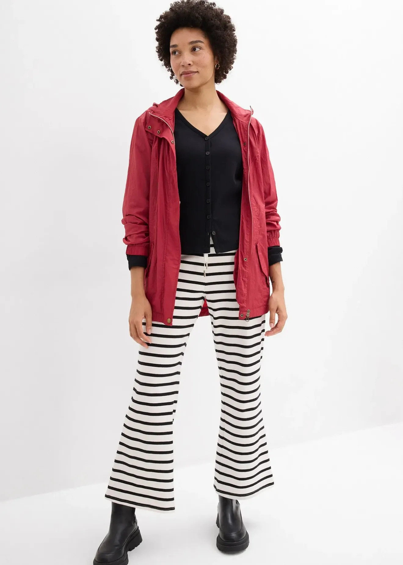 bonprix Gilet en jersey épais 100% coton|Femme Basiques|T-Shirts & Tops