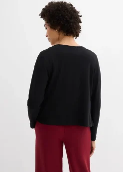 bonprix Gilet en jersey épais 100% coton|Femme Basiques|T-Shirts & Tops