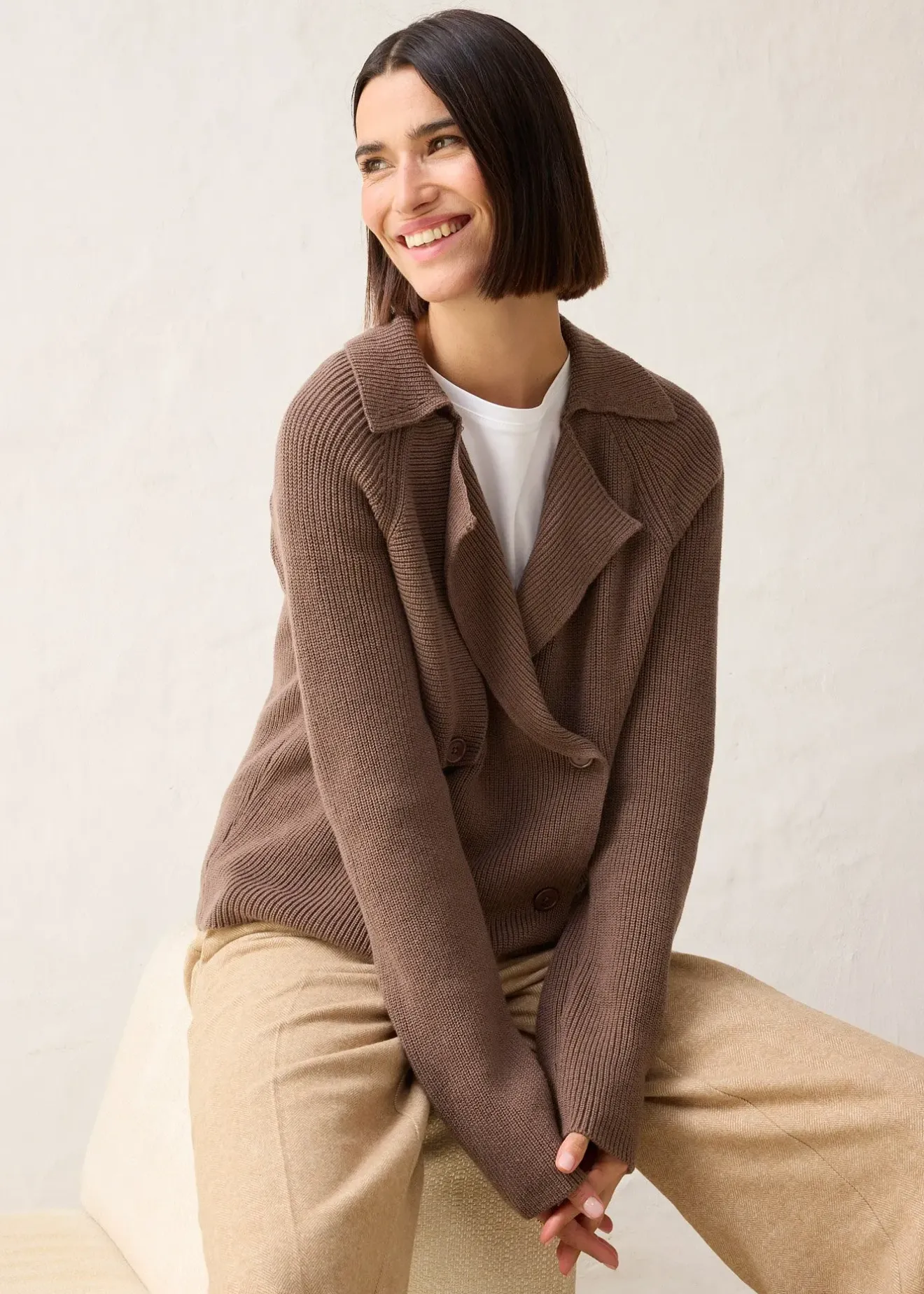 bonprix Gilet en maille|Femme Maille|Premium