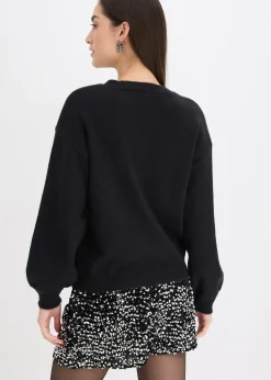 bonprix Gilet en maille à boutons décoratifs|Femme Maille|Pulls & Gilets