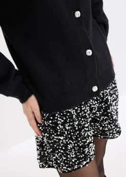 bonprix Gilet en maille à boutons décoratifs|Femme Maille|Pulls & Gilets