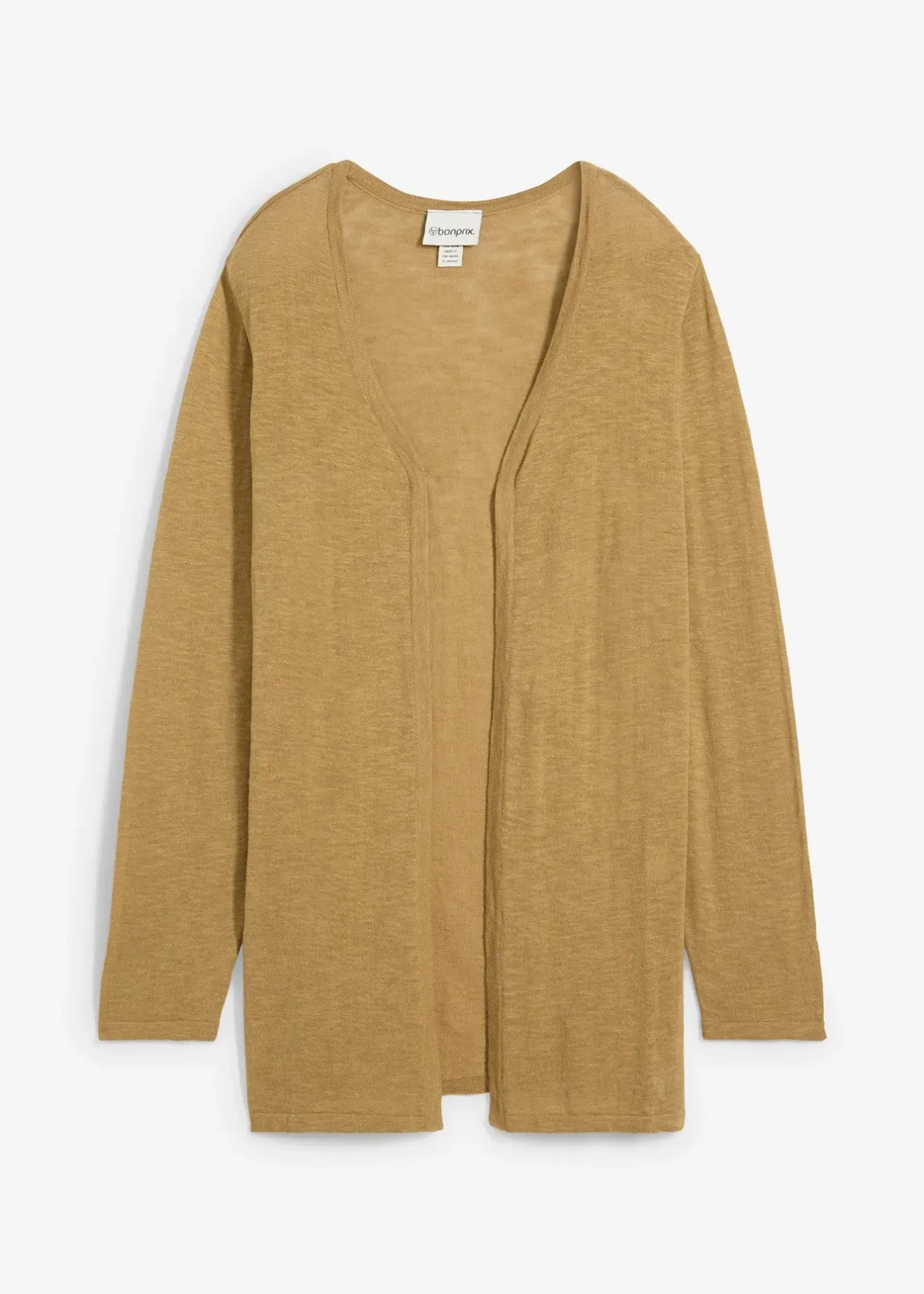 bonprix Gilet en maille 100% coton flammé|Femme Maille|Basiques