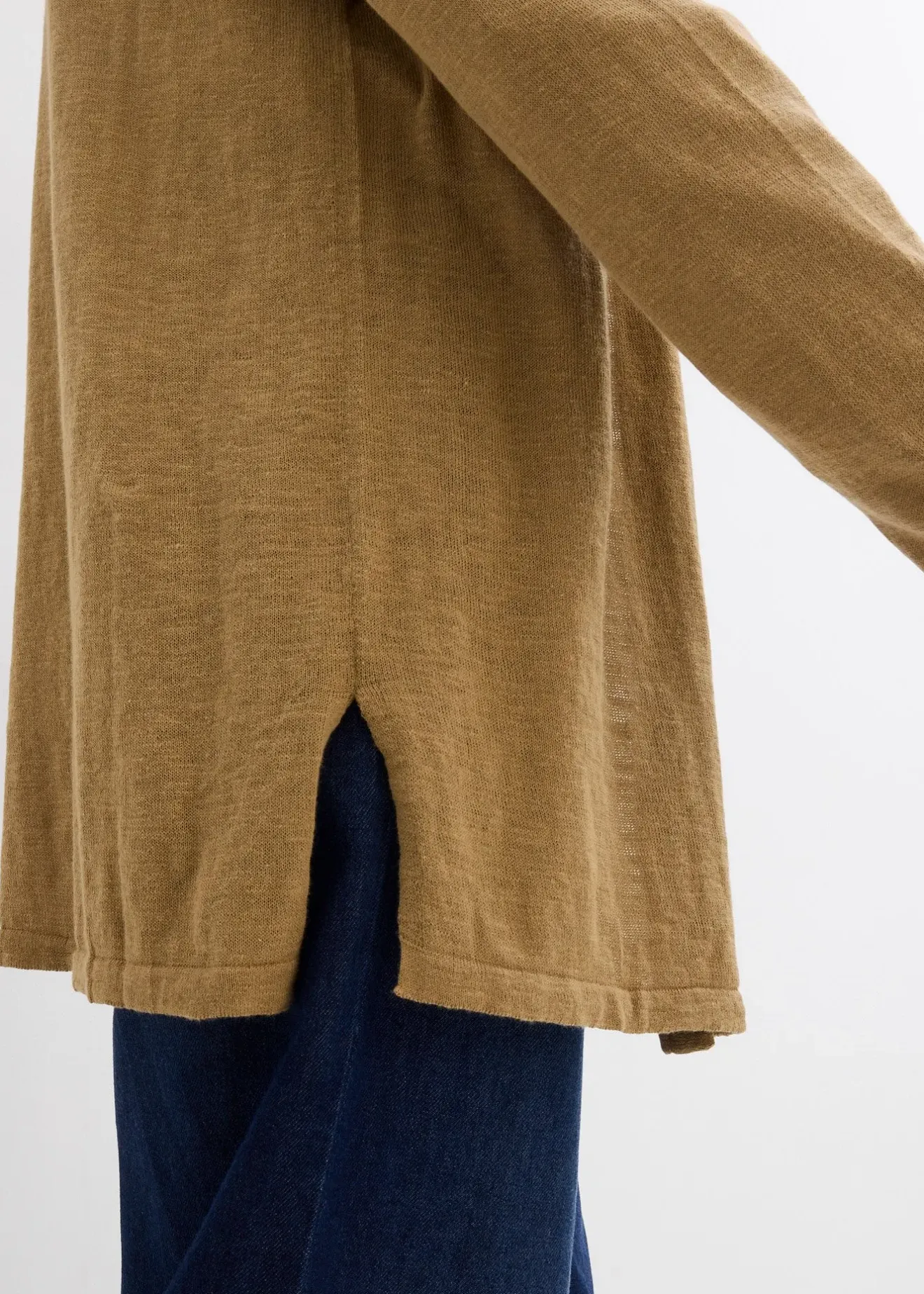 bonprix Gilet en maille 100% coton flammé|Femme Maille|Basiques