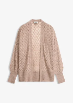 bonprix Gilet en maille ajourée|Femme Maille|Pulls & Gilets