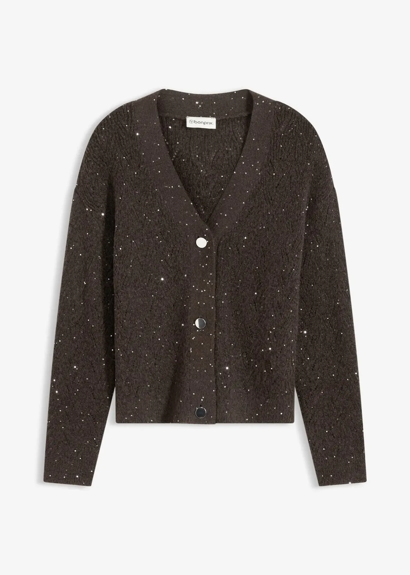 bonprix Gilet en maille ajourée|Femme Maille|Pulls & Gilets