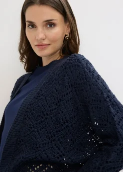 bonprix Gilet en maille ajourée|Femme Maille|Pulls & Gilets