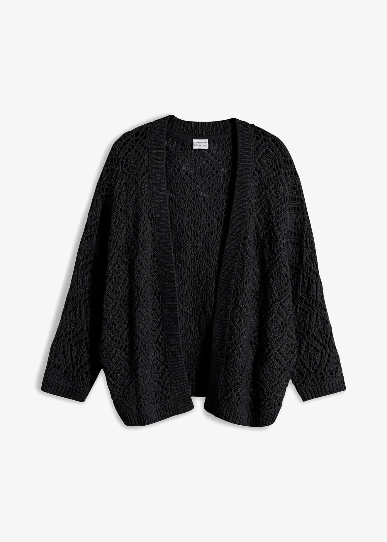 bonprix Gilet en maille ajourée|Femme Maille|Pulls & Gilets