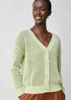 Femme bonprix Maille|Premium|Gilet en maille ajourée