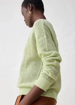 Femme bonprix Maille|Premium|Gilet en maille ajourée