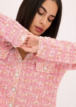 bonprix Gilet en maille bouclette|Femme Maille|Pulls & Gilets