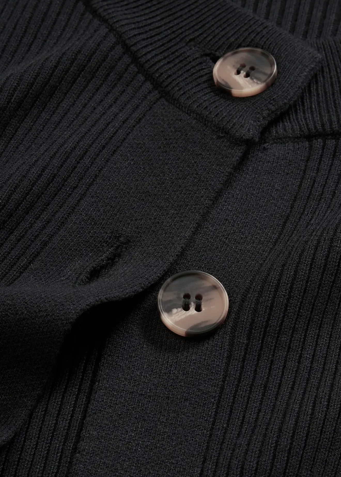 bonprix Gilet en maille côtelée, viscose majoritaire|Femme Maille|Pulls & Gilets