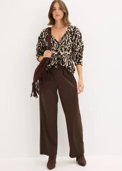 bonprix Gilet en maille Jacquard|Femme Maille|Pulls & Gilets